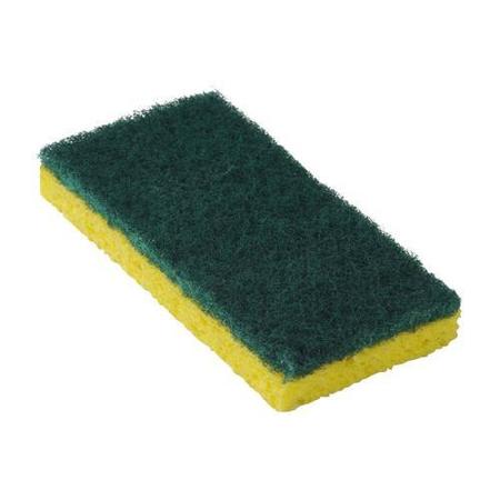 COMMERCIAL Medium Duty Scouring Sponge, PK10 58857